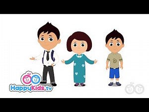 Clothes - Learning Songs Collection For Kids And Children | Rhyme time | Happy Kids