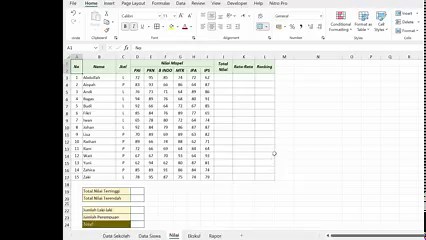 2.9K views · 60 reactions | Belajar Rumus-Rumus Dasar Microsoft Excel File latihan di video ini bisa didownload di link : https://drive.google.com/file/d/1zab5NKQbuqzrNEFjE7Gxqc6oOyTiqvyJ/view?usp=sharing #excel #belajarexcel | AM Tutorial | Facebook