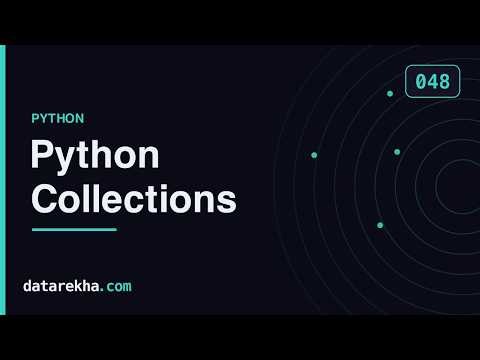 Python Collections — Visual Guide + Solved Problems | GATE DA | datarekha