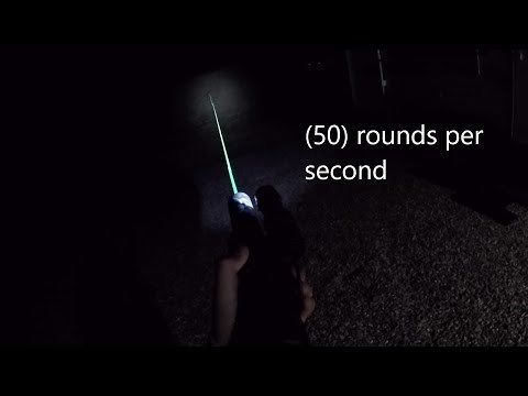 shooting arp9 polarstar with tracers (50 RPS)