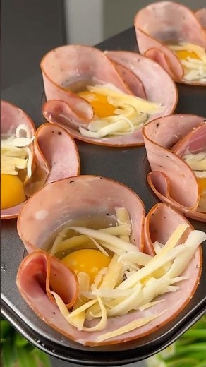 THE SIMPLEST HAM AND EGG BREAKFAST EVER!