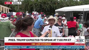 11K views · 537 reactions | EARLIER TODAY: RSBN speaks with “Mr. T” at Trump National rally in Doral, Florida WATCH LIVE: https://www.rsbnetwork.com/video/live-president-trump-holds-a-rally-at-trump-national-in-doral-florida-7-9-24/ | Right Side Broadcasting | Facebook