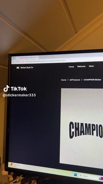 Go on my shop to buy stickers🔥stay tuned for more🔥#sticker #vinyl #wix #wannabuy