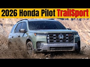 2026 Honda Pilot TrailSport Revealed: Real Off-Road Upgrades You Need