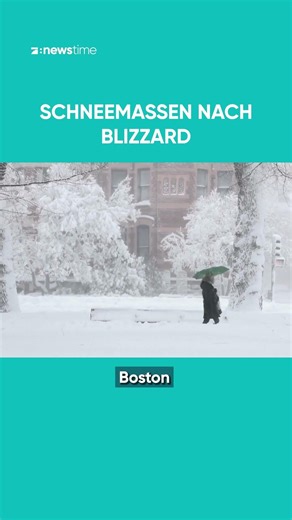 Bis zu 80 Zentimeter Schnee: Blizzard trifft USA mit voller Wucht