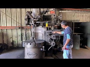 36" BULLARD SPIRAL DRIVE VERTICAL TURRET LATHE