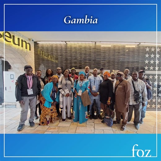We were happy to have a lovely group from Republic of The Gambia! They enjoyed the unique exhibits and fascinating stories about the dreamers and visionaries of the Jewish national home in an interactive experience. Thank you for visiting us! If you want to visit us, click on the link in our bio >> | FOZ - Friends of Zion Museum
