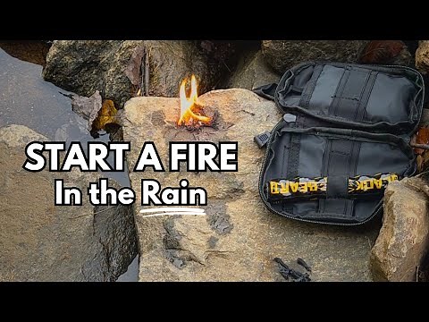 Black Beard Fire - Ultimate Fire Starter Kit (Build a Fire in ANY Condition!)