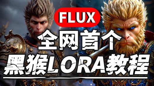 全网首个爆火【黑悟空Lora flux大模型震撼更新】详细的Flux.1全功能工作流V2 支持IPAdapter contolnet SDV4.9教程