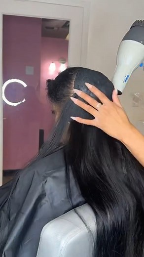 40K views · 673 reactions | Halfuphalfdown quick weave with silky straight hair! Classic method to get this invisible looking~ 螺Use Coupon Code: "EY10" 퐁퐮퐲 퐧퐨퐰: https://www.elfinhair.com/ 拾Follow Elfinhair for more hair inspiration videos | Elfin Hair | Facebook