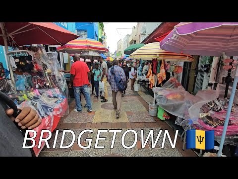 Walking The Streets Of Bridgetown, Barbados (2025)