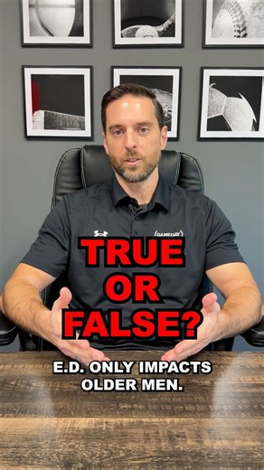 Erection concerns are more common than many people realize and can be influenced by a variety of health and lifestyle factors.’ Blood flow, stress, sleep, hormones, and overall health all play a role in sexual wellness. At Gameday Men’s Health, care begins with a confidential medical evaluation to better understand individual health factors and determine appropriate options. Our discreet, men-only clinic is designed to create a comfortable environment for uncomfortable issues. Explore appropriat
