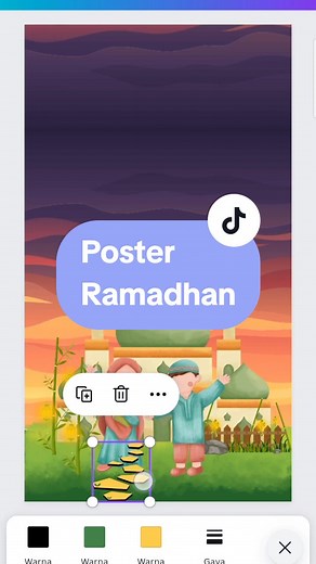 Tutorial Membuat Poster Ramadhan di Canva