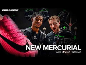 WE MET MARCUS RASHFORD TO TEST THE NEW NIKE MERCURIAL BOOTS... AND RACE HIM AT GO-KARTING 🤯⚡️