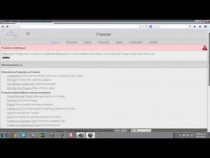 Tutorial Acessando a Freenet