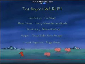Ted sieger's wildlife 1999 credts