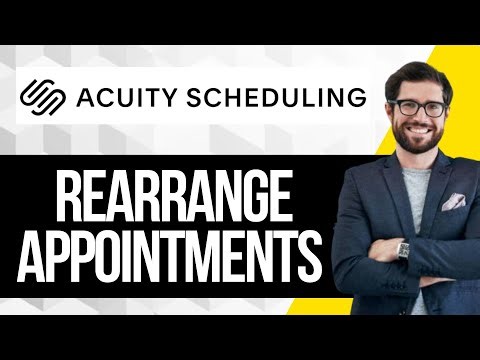 How to Rearrange Appointment Types on Acuity