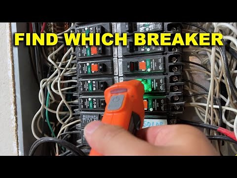HOW TO FIND MATCHING CIRCUIT BREAKER FROM WALL OUTLET [EASIEST & FASTEST]