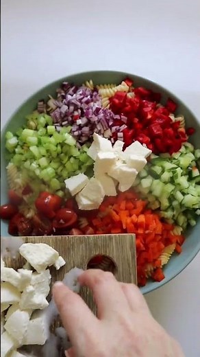 My mozzarella pasta salad is a delicious and refreshing side dish that’s perfect for spring
