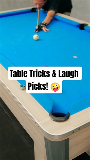 Table Tricks & Laugh Picks! 🤪#funny #8ballpool #pool #billiardsgame #billiards