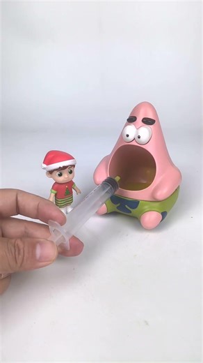 Patrick Star‌ and friends #funny #satisfying #asmr