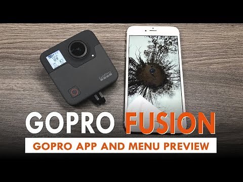 GoPro Fusion Mobile App and Settings