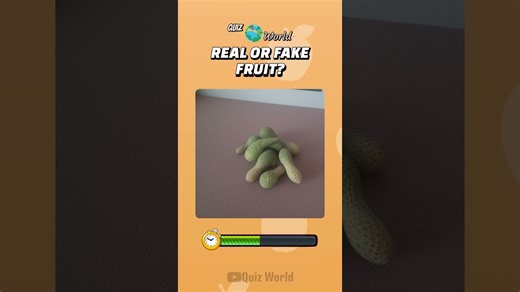 Real or Fake Fruit? 👀🍍