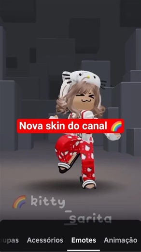 🌈Nova skin do canal 😋 #roblox #vem3k #deustemumapalavrapravoce