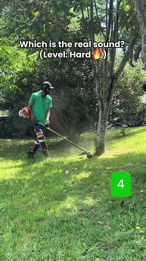 Think you know what a lawn mower sounds like? Think again 😏