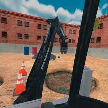 DiggerSim - Excavator & Heavy Equipment Simulator VR (Oculus Quest) - Demo 2