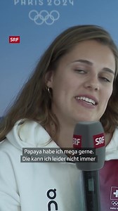 Letzter Teil des Frage-Loops an Schweizer Olympionik:innen🧏‍♀️ 🤔 Was würde William Jeff Reais tun, wenn er aus Versehen den halben Bart rasiert? Und was würde Esmée Böbner wählen, wenn sie nur noch eine Speise essen dürfte? ▶️ Im 3. und letzten Teil des Frage-Loops hörst du die Antworten darauf. . . #srfsport #paris2024 #olympia2024 #olympics2024 Swiss Olympic Team Swiss Volley Swiss Athletics | SRF Sport