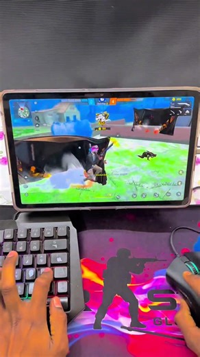 Pc❌mini mobile setup ✅Free Fire Gaming Keyboard|Mix Pro Geek Gamer #freefire #mixpro #shorts #gaming