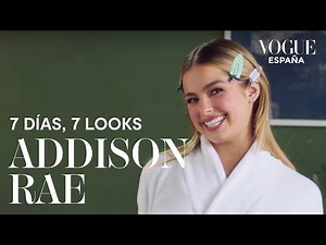 Todo lo que la estrella de TikTok Addison Rae viste en una semana | 7 días, 7 looks | Vogue España