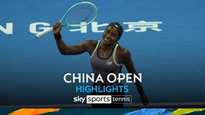 China Open: Coco Gauff wins first WTA title in nine months after victory against Karolina Muchova