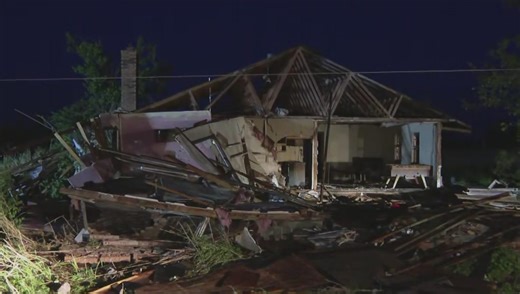 Destructive EF-4 tornado hits Enid, Gov. tours damage