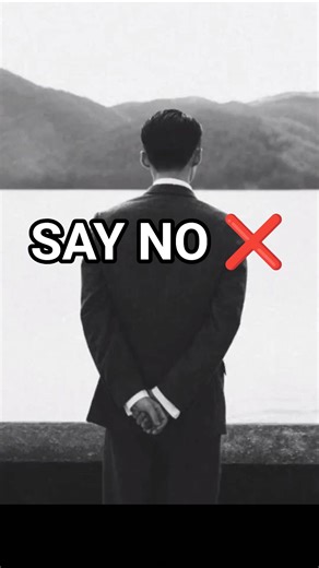 Learn to Say NO ❌ | Respect Rule #selfdiscipline