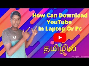 How Can Download YouTube In Laptop Or Pc In Tamil