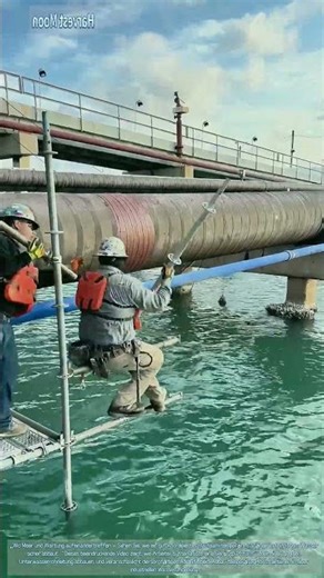 Abbau von Rohrleitungsgerüsten! Techniken zum Abbau von Wasserplattformen