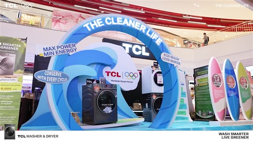 🌟 TCL | Washing Machine Experience Day Highlights! 🌟 🔥 พบกับเทคโนโลยีรักษ์โลกของเครื่องซักผ้าที่ประหยัดพลังงาน — ที่มาพร้อมกับนวัตกรรมที่เป็นมิตรต่อสิ่งแวดล้อม!🌿 ฟรี ของรางวัลรักษ์โลกสุดพิเศษ #TCL — ให้ทุกการซักผ้าของคุณ ได้สัมผัสกับเทคโนโลยีประหยัดพลังงาน ผสานแนวคิดสีเขียว 🎥 Watch the video → Keep the momentum GOING! #TCLWASH #TCLGREEN #TCLTHAILAND 📷Featured Influencer Collaborators：@nana.tada.ch @aumaimeii @flukegary @smile_sathita | TCL Electronics