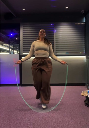 Trailride x jump rope 😎 def trying more of these 🤣 DC @DOC 🫡 #trailride #linedance #jumprope #cardio #fyp