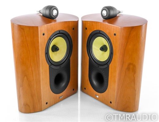B&W Nautilus SCM1 Surround Speakers; Cherry Pair; SCM-1; Wall Mounts; Cherry Pair; SCM-1; Wall Mounts