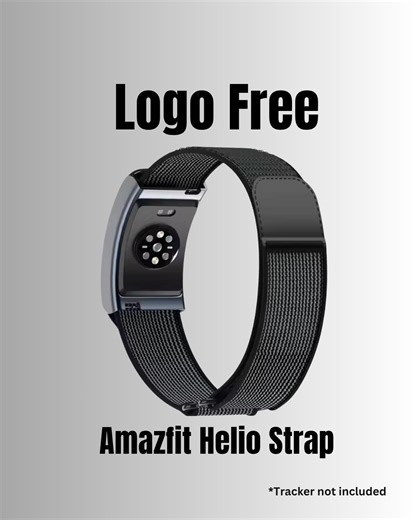 Amazfit Helio Stealth Band — Logo-free Replacement Strap (22mm Lug Width) - Etsy