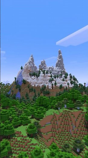This Minecraft Pillager Outpost Mountain Seed Is Incredible!