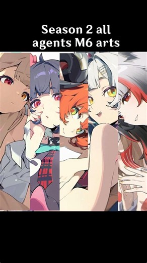 ZZZ Season 2 all characters M6 arts #zenlesszonezero #zzzero #shorts