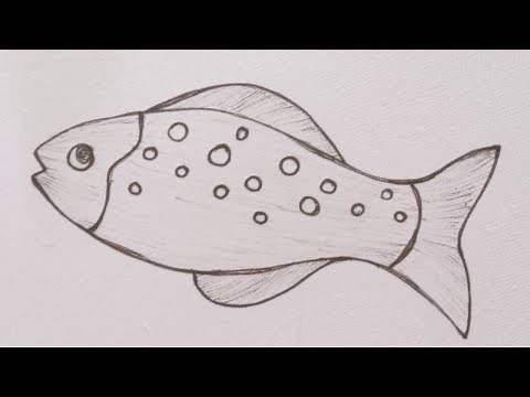 Hand embroidery fish 🐟 Pattern Stitches Tutorial l Easy embroidery designs for fabric