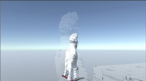 Unityでカメラ前のオブジェクトを半透明にして主人公を見えるようにする