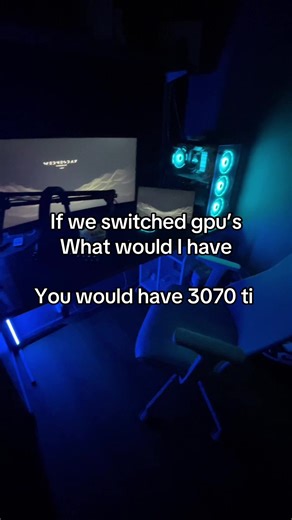🔥🔥 #techtok #setup already posted this but typed wrong gpu