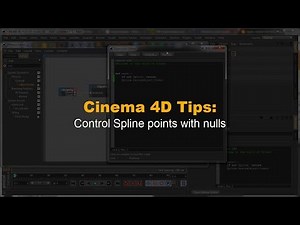 Cinema 4D tips: Control spline points with nulls