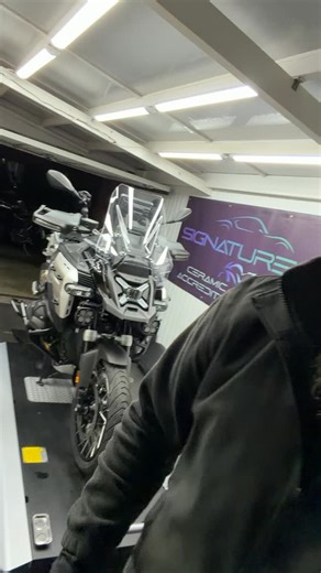 Our customers are amazing and a huge thank you to all of you that travel hundreds of miles to come to us at Shiny HQ! This is a perfect example as this one came from south wales! | Shiny Side Up - Motorcycle Valet