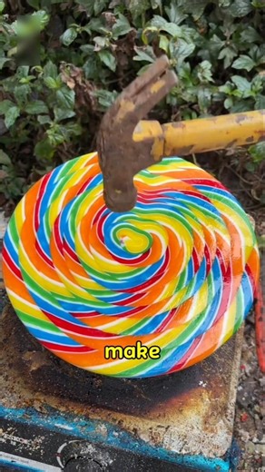 I Made a Candy Mirror Using Candy! 🍬😱 #shorts